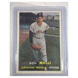 1957 Topps #8 Don Mossi  Cleveland Indians Tigers