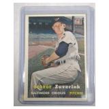 1957 Topps #11 George Zuverink - Baltimore Orioles