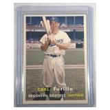 1957 Topps #45 Carl Furillo  Brooklyn Dodgers Los