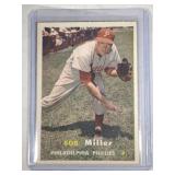 1957 Topps #46 Bob Miller  Philadelphia Phillies