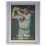1957 Topps #65 Wally Moon St. Louis Cardinals Los