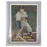 1957 Topps #83 Lou Skizas ROOKIE CARD Kansas City