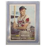 1957 Topps #117 Joe Adcock  Milwaukee Braves