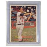 1957 Topps #188 Felix Mantilla ROOKIE CARD 