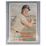 1957 Topps #215 Enos Slaughter  New York Yankees