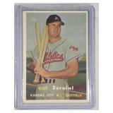 1957 Topps #253 Gus Zernial -Kansas City Athletics