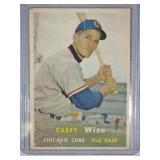 1957 Topps #396 Casey Wise ROOKIE CARD  Chicago