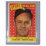 1958 Topps #479 Nellie Fox All-Star Chicago White