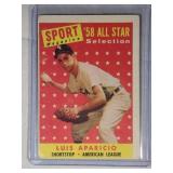 1958 Topps #483 Luis Aparicio All-Star  Chicago