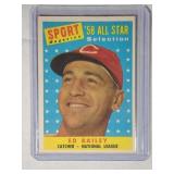 1958 Topps #490 Ed Bailey All-StarCincinnati Reds