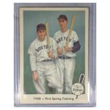 1959 Fleer Ted Williams #11 First Spring Training