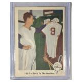 1959 Fleer Ted Williams #44  1952  Back to the