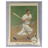 1959 Fleer Ted Williams #52  1954 Ted