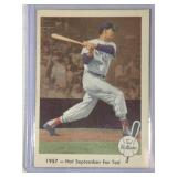 1959 Fleer Ted Williams #59  Hot September for