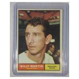 RARE 1961 Topps #89 Billy Martin SP  Milwaukee