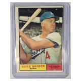 1961 Topps #443 Duke Snider  Los Angeles Dodgers