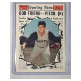 1961 Topps HIGH #585 Bob Friend All-Star -