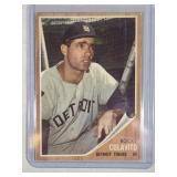 1962 Topps #2- Rocky Colavito  Detroit Tigers