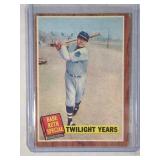 1962 Topps Babe Ruth #141  The Twilight Years-New