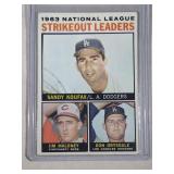 1964 Topps #5 Sandy Koufax Don Drysdale NL