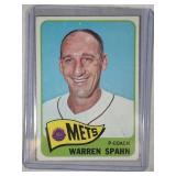 1965 Topps #205 Warren Spahn - New York Mets