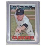 1967 Topps #5 Whitey Ford  last New York Yankees