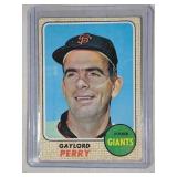 1968 Topps #85 Gaylord Perry San Francisco Giants