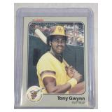 1983 Fleer Tony Gwynn ROOKIE CARDSan Diego Padres