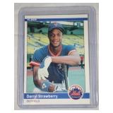 1984 Fleer Darryl Strawberry ROOKIE CARD New York