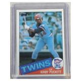 1985 Topps Kirby Puckett ROOKIE CARD  Minnesota