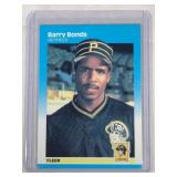 1987 Fleer Barry Bonds ROOKIE CARD  Pittsburgh