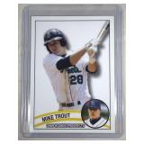 RARE 2009 Hot Shot Mike Trout ROOKIE PROSPECTS