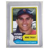 RARE 2009 Mike Trout Future Stars ROOKIE CARD Los