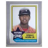 2016 Ronald Acuna Future Stars ROOKIE CARD-Atlanta