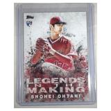 2018 Topps Shohei Ohtani ROOKIE CARD Legends in