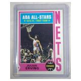 1974-75 Topps Julius Erving Dr. J.  New York Nets