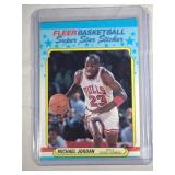 1988-89 Fleer Michael Jordan Star Sticker Chicago