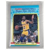 1988-89 Fleer Magic Johnson Star Sticker  Los