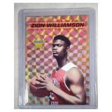 2018 Prism Zion Williamson ROOKIE CARD  Pelicans