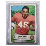 1954 Bowman #102 Emlen Tunnell  New York Giants