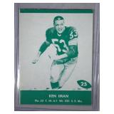 1961 Lake to Lake #25 Ken Iman ROOKIE CARD - Green