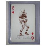 RARE 1963 Stancraft Otto Graham GREEN  Cleveland