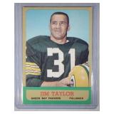 1963 Topps Jim TaylorGreen Bay Packers LSU Tigers