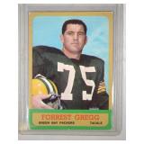 1963 Topps Forrest Gregg - Green Bay Packers SMU