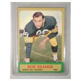 1963 Topps Ron Kramer  Green Bay Packers Michigan