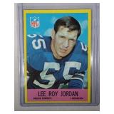 1967 Philadelphia Lee Roy Jordan ROOKIE CARD -