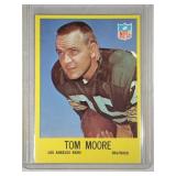 1967 Philadelphia Tom Moore - Green Bay Packers