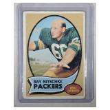 1970 Topps Ray NitschkeGreen Bay Packers Illinois