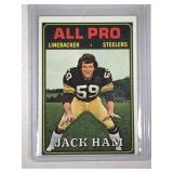 1974 Topps Jack Ham - Pittsburgh Steelers Penn