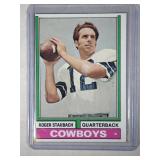 1974 Topps Roger Staubach  Dallas Cowboys Navy